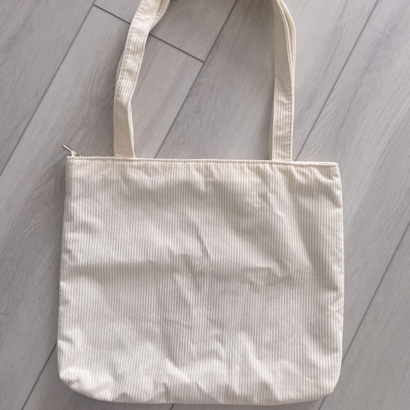 Simple Beige Tote Bag - Picture 2 of 2